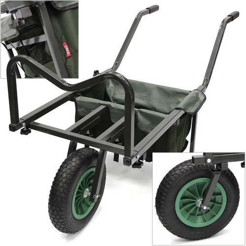 Carp fishing barrow - big, wheel