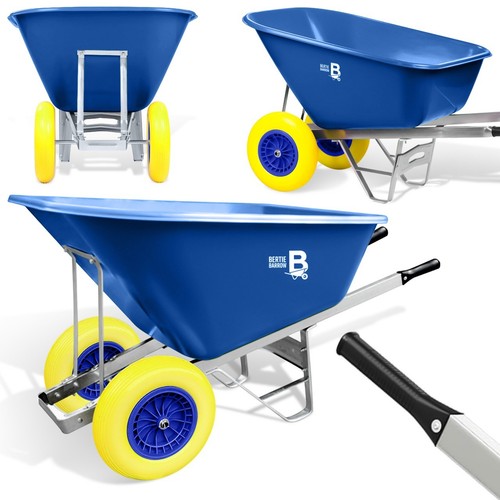Bertie barrow 200l twin wheel - bertie,