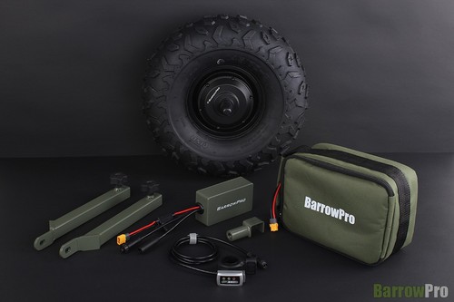 Fishing barrow conversion kit - barrow,