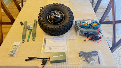 Barrowpro battery powered - battery,